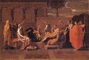 Moses Trampling on the Pharaoh's Crown Poussin